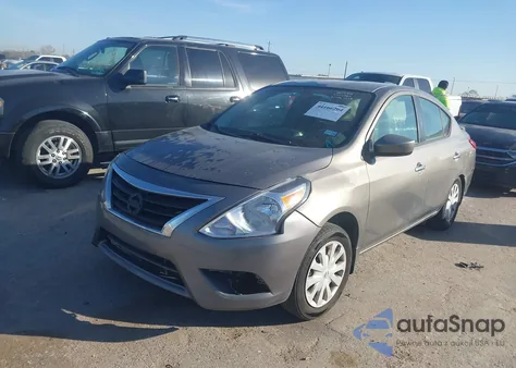 2017 Nissan Versa 1.6 Sv из США, поврежденный, VIN 3N1CN7AP8HL809704